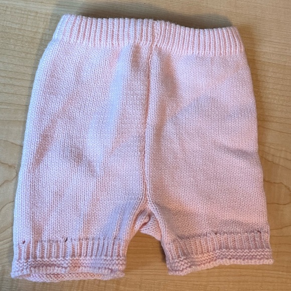 Joseph Magnin Made in Italy Baby girl pink knit set top and bottom - Picture 6 of 17